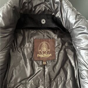 Paul Stuart Black Cashmere coat with removable liner